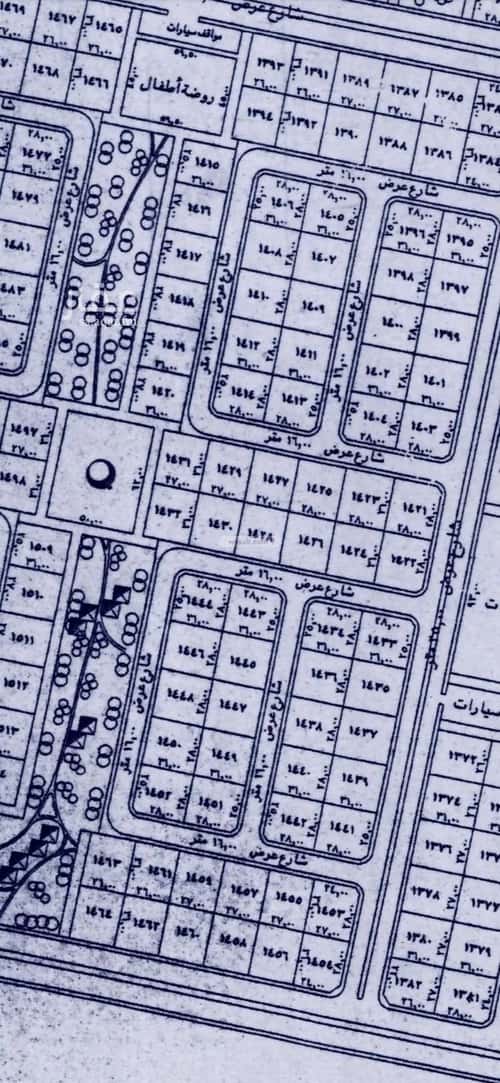 Land 418 SQM facing North on 16m width street الجزيرة، شمال جدة، جدة