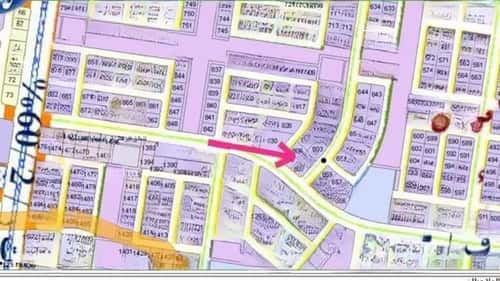 Land 418 SQM facing North on 16m width street الجزيرة، شمال جدة، جدة