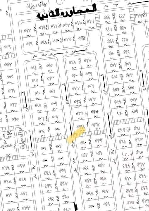 أرض 750 متر مربع غربية على شارع 18م حي الأندلس، الخفجي