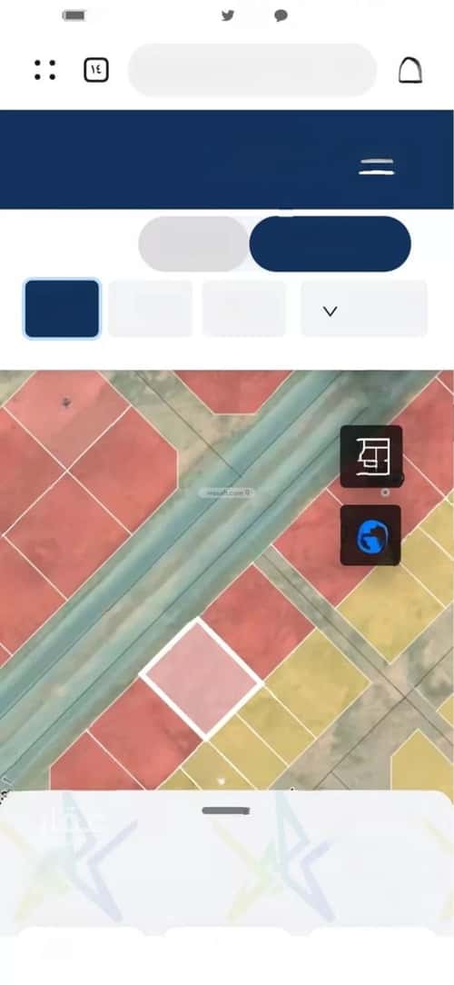 Land 1050 SQM Facing North Oraid, South Riyadh, Riyadh