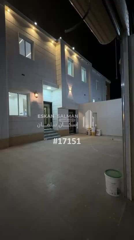 Villa 327.4 SQM Facing West on 18m Width Street East Airport, Najran