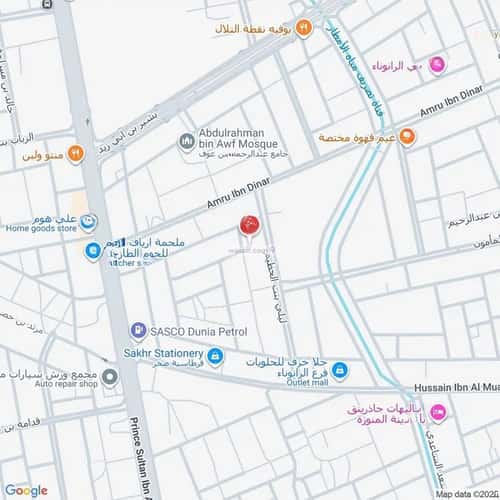 Villa 302 SQM Facing West on 18m Width Street Haya Al-Ranoona, Madinah