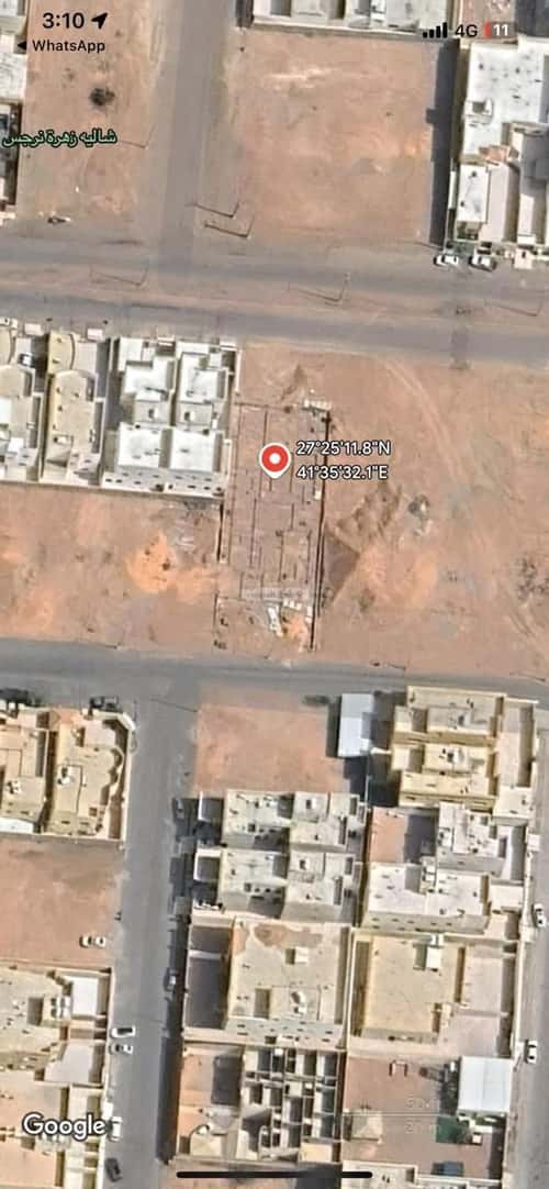 أرض 1000 متر مربع الوادي، حائل