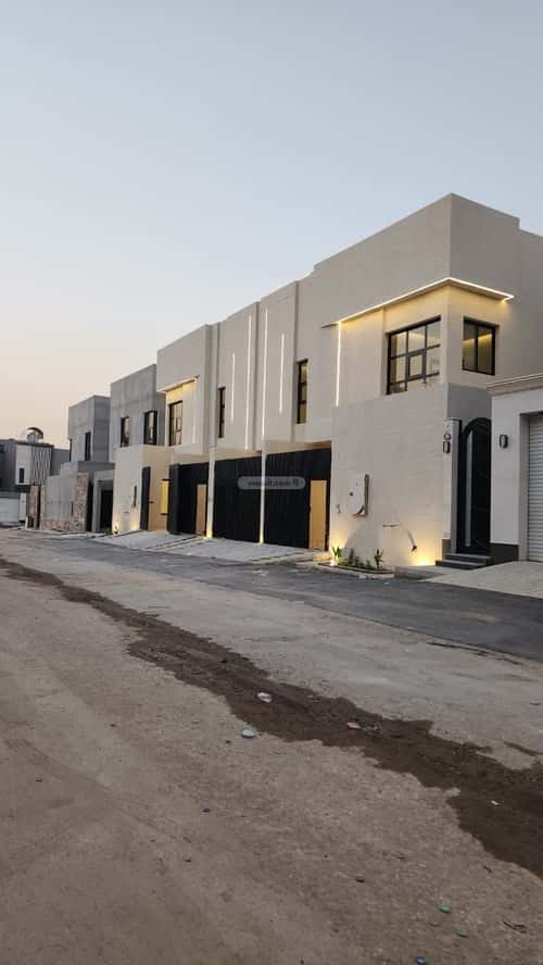 فيلا 528 متر مربع جنوبية على شارع 20م الحزم، غرب الرياض، الرياض