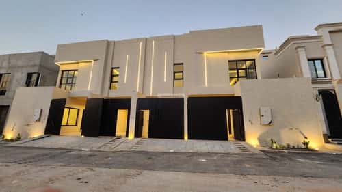 فيلا 528 متر مربع جنوبية على شارع 20م الحزم، غرب الرياض، الرياض