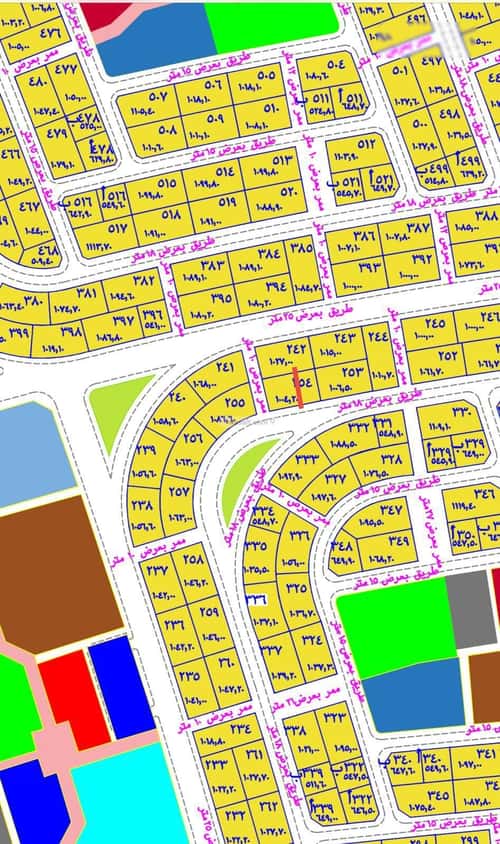 أرض 502.09 متر مربع الناصرية 5، جازان