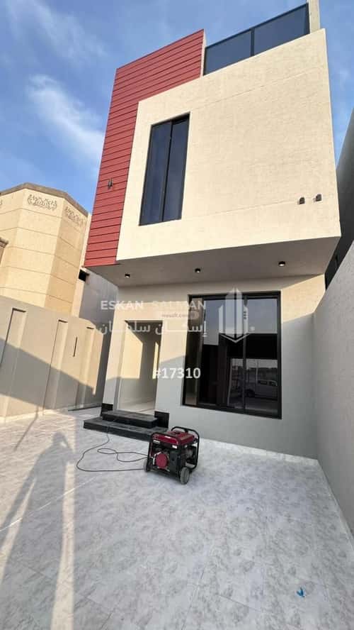 فيلا 366.84 متر مربع غربية على شارع 25م العقيق، الخبر