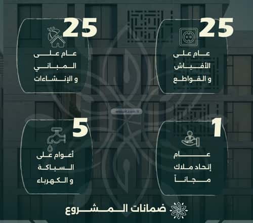 شقة 524 متر مربع ب 4 غرف الروضة، شمال جدة، جدة