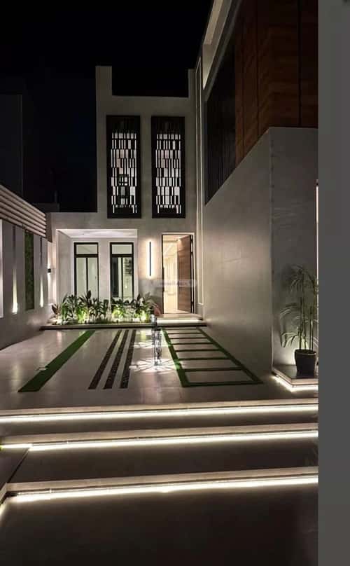 Villa 437.5 SQM Facing West on 20m Width Street Al Sheraa, Khobar
