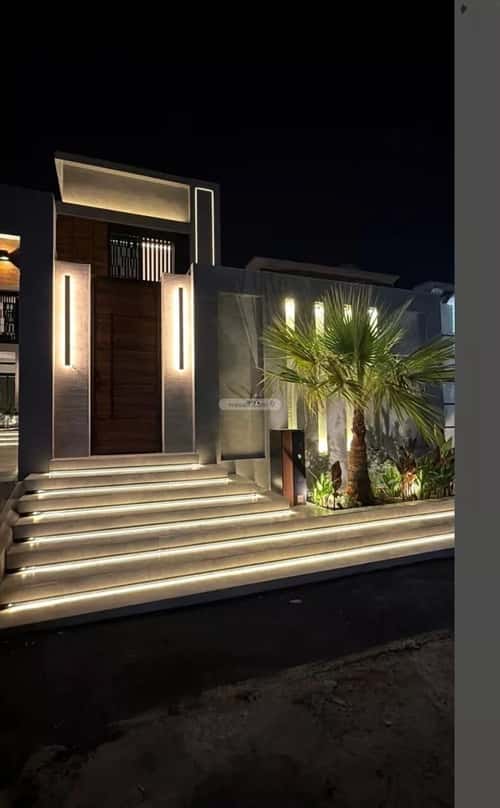 Villa 437.5 SQM Facing West on 20m Width Street Al Sheraa, Khobar
