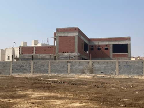 Villa 1421 SQM Facing West on 30m Width Street Teebah, North Jeddah, Jeddah