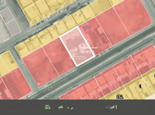 Land 1499 SQM facing South on 30m width street القادسية، شرق الرياض، الرياض