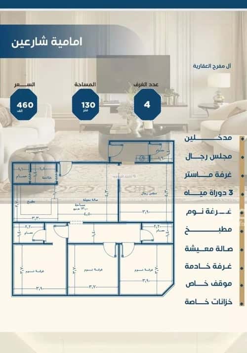 شقة بغرفتين الجامعة، جنوب جدة، جدة