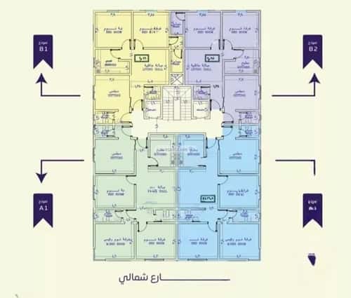 شقة ب 3 غرف الصفاء، شمال جدة، جدة