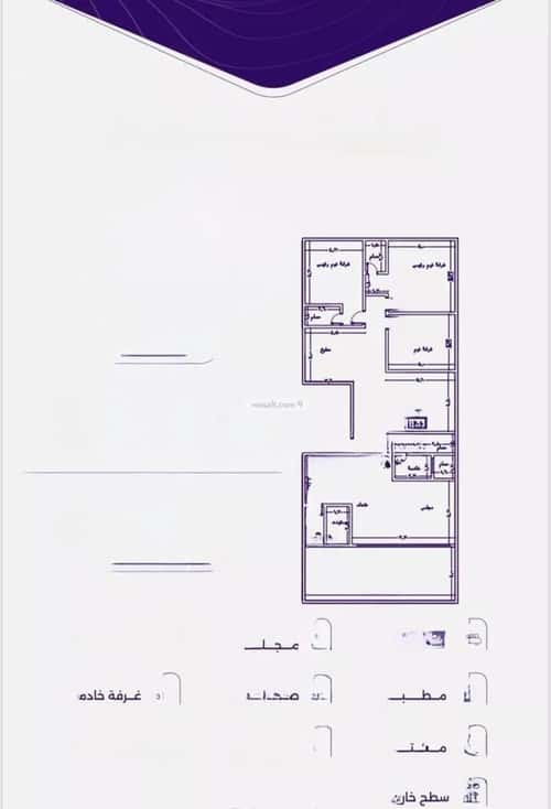شقة ب 5 غرف الزهراء، شمال جدة، جدة