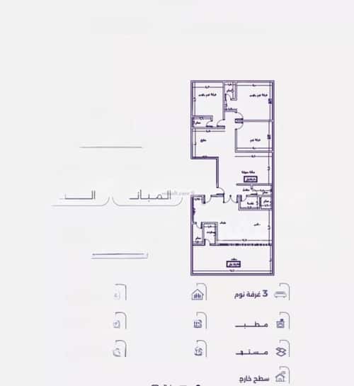 شقة ب 5 غرف الزهراء، شمال جدة، جدة