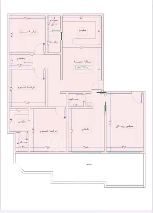 شقة ب 5 غرف الصواري، شمال جدة، جدة