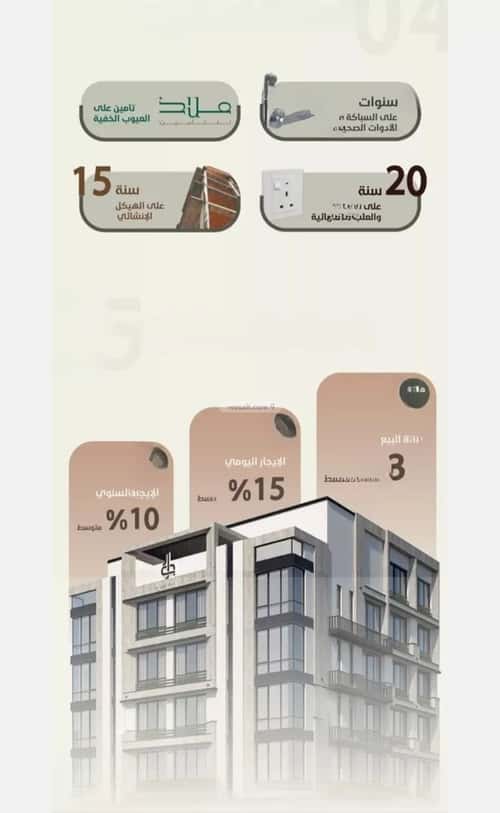 شقة ب 3 غرف الروضة، شمال جدة، جدة