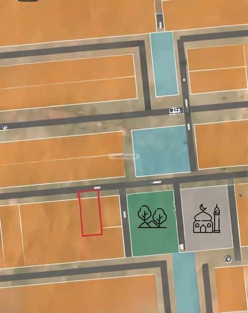 Land 400 SQM Facing East on 15m Width Street Oraid, South Riyadh, Riyadh