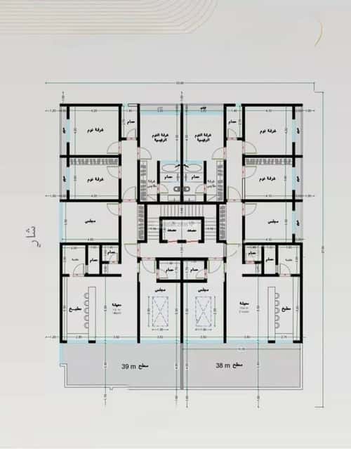 شقة 4 غرف في الربوة