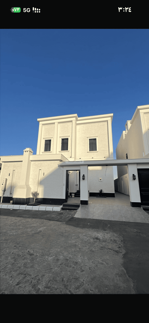 Villa 312 SQM Facing North on 20m Width Street The Light, Khamis Mushait