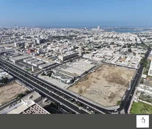 أرض 28385.25 متر مربع ثلاثة شوارع على شارع 60م الحمراء، شمال جدة، جدة