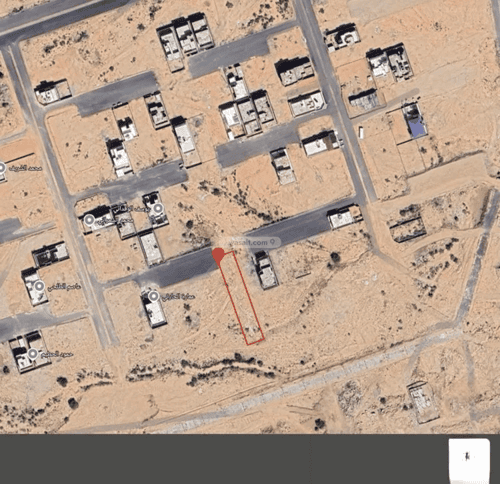 Land 1090 SQM Facing South West on 18m Width Street Awalah, Alttayif