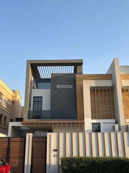 فيلا 1200 متر مربع واجهة شمالية ب 6 غرف الملك عبدالله، وسط الرياض، الرياض