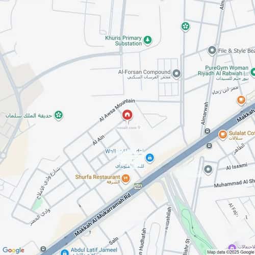 Villa 350 SQM facing East on 20m width street الملك عبدالعزيز، وسط الرياض، الرياض