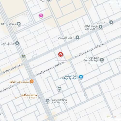 أرض 916.16 متر مربع جنوبية على شارع 20م العارض، شمال الرياض، الرياض