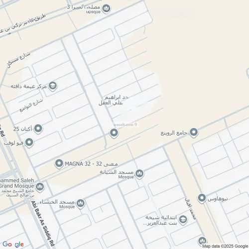 فيلا 550 متر مربع واجهة جنوبية ب 7 غرف النرجس، شمال الرياض، الرياض