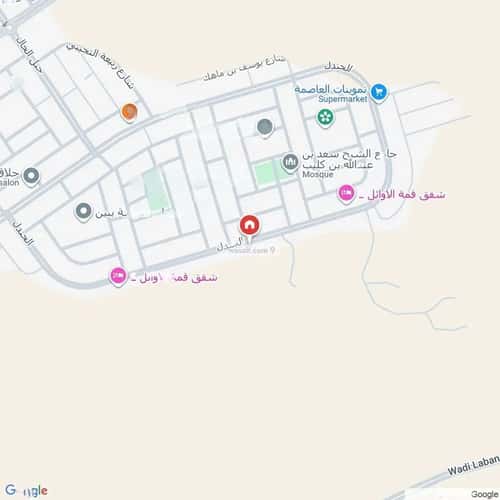 أرض 560 متر مربع شمالية على شارع 30م ظهرة لبن، غرب الرياض، الرياض