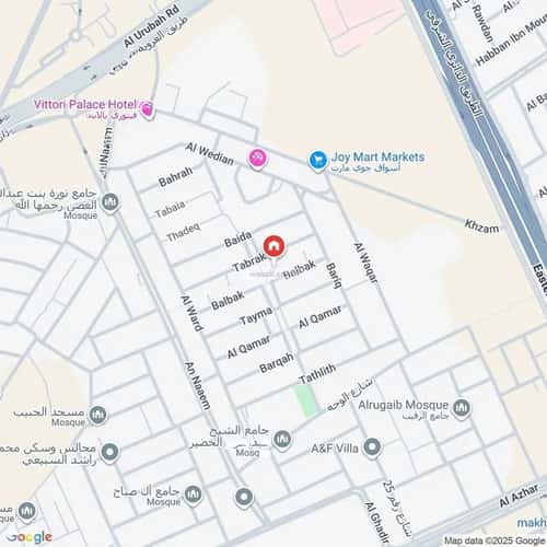 Villa 300 SQM Facing South with 4 Bedrooms King Abdullah, Central Riyadh, Riyadh