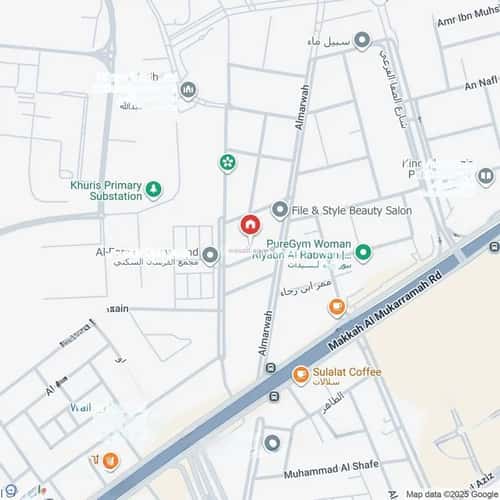 فيلا 2500 متر مربع جنوبية على شارع 15م الملك عبدالله، وسط الرياض، الرياض