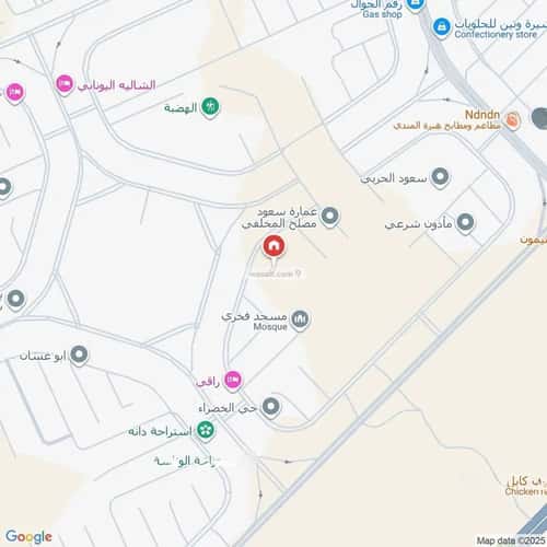 Land 686 SQM facing West on 14m width street الخضراء، المدينة المنورة