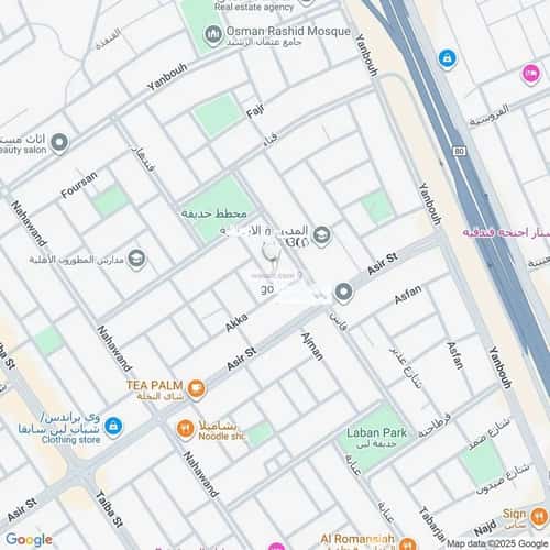 أرض 375 متر مربع غربية على شارع 20م ظهرة لبن، غرب الرياض، الرياض