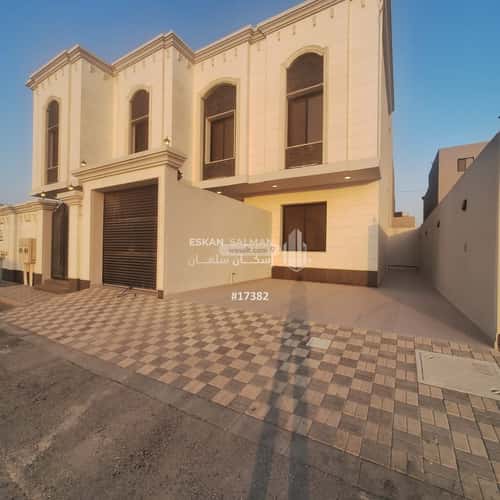 Villa 500 SQM Facing West on 15m Width Street Al Aqiq, Khobar