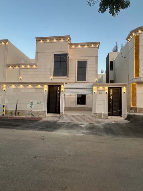 فيلا 254.23 متر مربع غربية على شارع 10م ريحه، الطائف