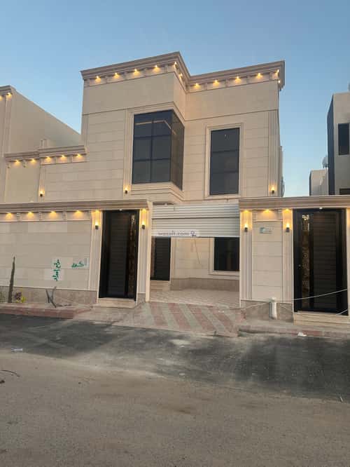 Villa 254.23 SQM Facing West on 10m Width Street Rayyadh, Alttayif