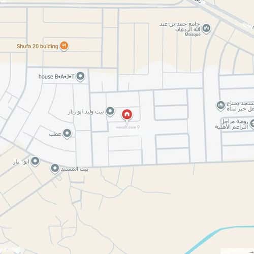 Villa 280 SQM Facing East on 20m Width Street Okaz, South Riyadh, Riyadh