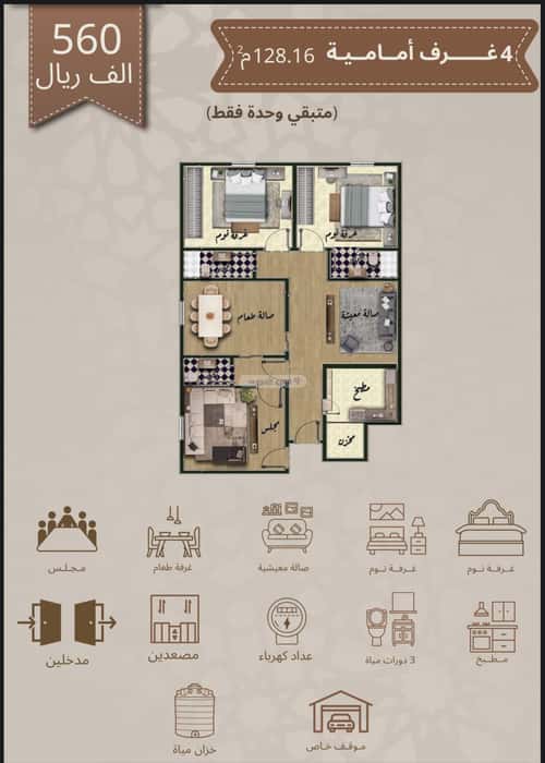 Apartment with 4 Bedrooms Al Manar, East Jeddah, Jeddah