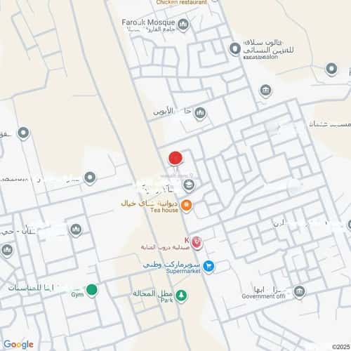 أرض 450 متر مربع سلطانة، أبها