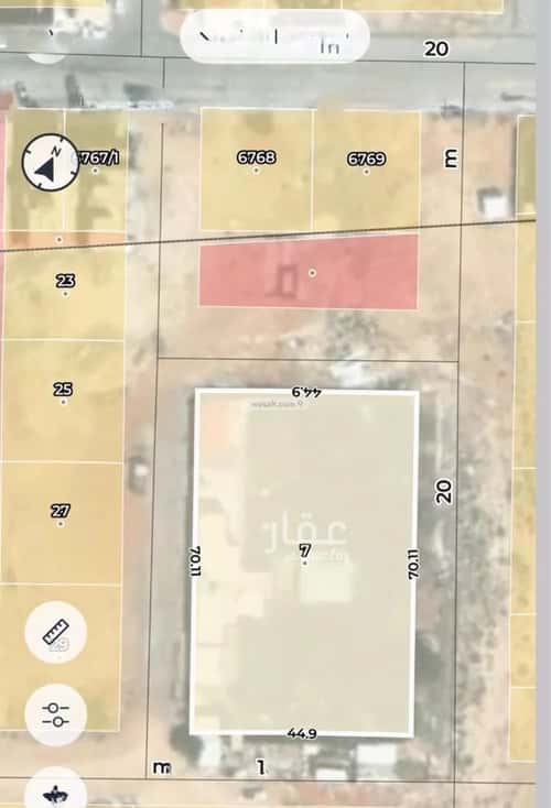 Land 3150 SQM Facing 4 Streets on 20m Width Street Al-Arid, North Riyadh, Riyadh