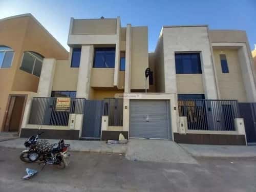 Villa 200 SQM Facing West on 15m Width Street Dahrat Laban, West Riyadh, Riyadh
