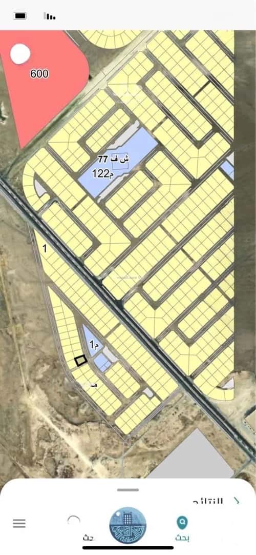 Land 750 SQM Facing East on 20m Width Street Al-Andalus, Al Khafji
