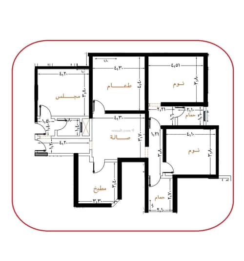 شقة 127 متر مربع ب 4 غرف الكعكية، مكة المكرمة