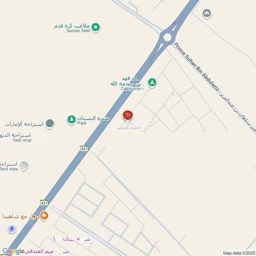 أرض 994.57 متر مربع شمالية على شارع 15م السلام، الشنان