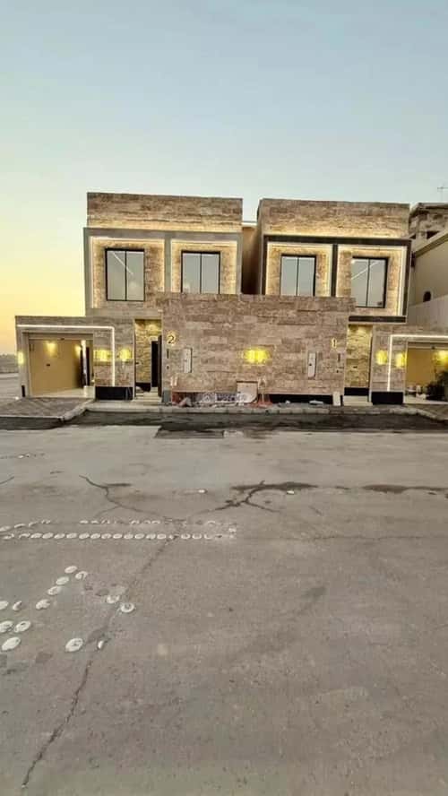 Villa 251 SQM facing South on 15m width street طيبة، جنوب الرياض، الرياض