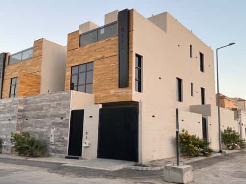 Villa 408 SQM Facing North West on 15m Width Street Qurtubah, East Riyadh, Riyadh