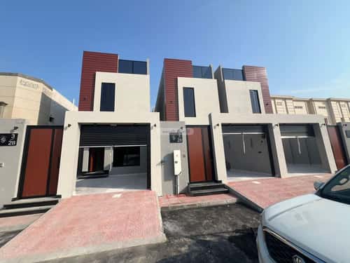 Villa 362.03 SQM Facing West on 25m Width Street Al Aqiq, Khobar